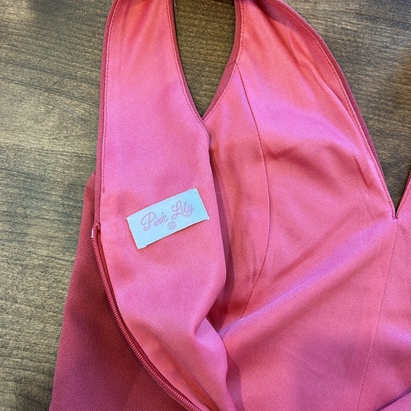 One Shoulder Cut Out Midi Dress - Picture 4 of 6